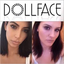 Kim says even if she's already applied her moisturizer to her skin for the day, she'll do it once again before applying her makeup to get that oily slip she prefers for foundation. Kim Kardashian Makeup Tutorial Dollface Makeup Studio