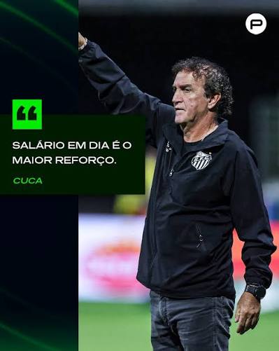 SEM NOVOS REFOR&Ccedil;OS!? ⚽️👀 Cuca falou sobre as chances de contrata&ccedil;&otilde;es do  Santos para o restante da temporada, para o treinador as pend&ecirc;ncias  financeiras s&atilde;o prioridades. O Santos venceu hoje por 3x0