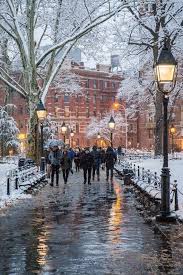 Washington Square Park In The Snow New York In The Winter Etsy In 2021 Washington Square Park New York City Christmas City Photography