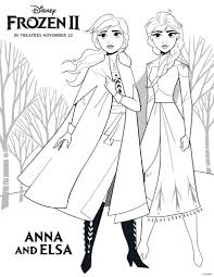 Have some disney magic indoors with these free printable frozen 2 coloring pages and activity sheets with anna, elsa, kristoff, sven, . Frozen 2 Free Printable Anna And Elsa Coloring Page Mama Likes This