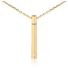 4.3 out of 5 stars. Personalized Bar Urn Necklace Ashes Keepsake Pendant Jovivi