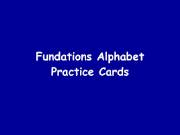 Level 2 sound card chant video drill sounds and letter formation video trick. Fundations Sounds