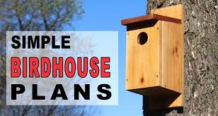 Diy birdhouse plans and details. Birdhouse Plans 7 Simple Steps With Pictures Patterns Monograms Stencils Diy Projects