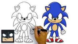 The drawing below, a common one in video games, is like a piece of sculpture, isn't it? How To Draw Video Game Characters