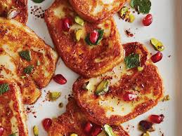 Mint And Sumac Halloumi Bites Chatelaine Recipe Sumac Recipes Halloumi Food