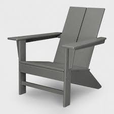 Moore Polywood Adirondack Chair Gray Project 62 Contemporary Adirondack Chairs Polywood Adirondack Chairs Durable Chairs