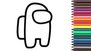 The legs of the characters get replaced with a flowy design to signify the ghosts, who are among us colouring pages for adults. Among Us Coloring Page Free Coloring Among Us Youtube