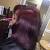 Short Burgundy Natural Hair On Dark Skin