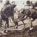 Victor Fontan changes a tire, Tour de France 1928 | Assisted… | Flickr