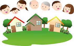 Neighborhood Houses And Faces Of People Clipart Free Download Transparent Png Creazilla