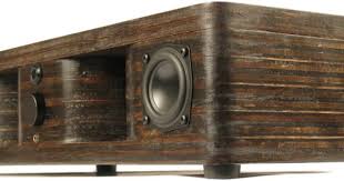 Quarterwave A Rustic Wooden Bluetooth Speaker Transmission Line Modern Gadgets Bluetooth Speakers