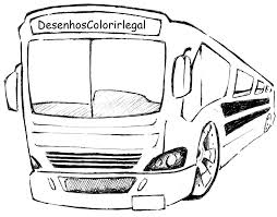 O ônibus é um meio de transporte público sobre rodas, usado para a locomoção no interior das cidades e entre regiões distintas do país. Desenhos Colorir Legal Desenho De Onibus Escolar Colorir Legal Para Colorir E Imprimir Gratis