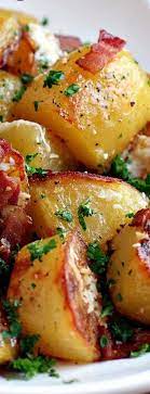 Recipe For Oven Roasted Potatoes Recipe Oven Roasted Potatoes Roasted Potatoes Potatoes In Oven
