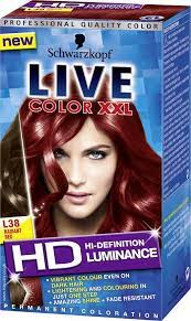 Schwarzkopf Live Color Xxl Luminance L38 Radiant Red Amazon Co Uk Beauty Schwarzkopf Live Colour Live Colour Xxl Color