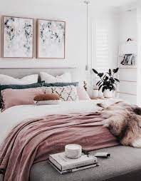 Grey and pink bedroom ideas pinterest. Imagem De Bedroom Home And House Home Bedroom Bedroom Decor Apartment Decor