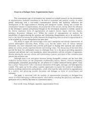 We did not find results for: Pdf Essays In A Dialogue Form Argumentation Aspect