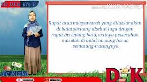 Kelas 5 sd muh sapen. Materi Bam Kelas 5 Peninggalan Sejarah Di Minangkabau Balai Saruang Dan Balai Nan Panjang Youtube