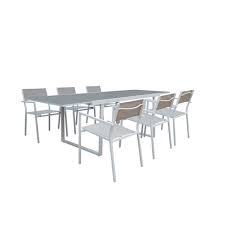 Carrefour Salon De Jardin Sofia Table Avec Allonge Et 6 Fauteuils Pas Cher Achat Vente Ensembles Tables Et Chaises Rueducommerce