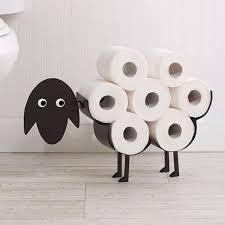 Portaloo freestanding toilet paper stand. Fun Bathroom Accessories Sheep Toilet Roll Holder M W Free Standing Toilet Paper Stand Metal Toilet Accessory Bathroom Accessories Holders Dispensers