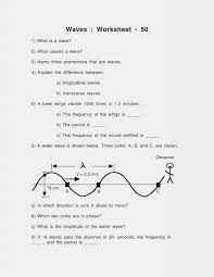 Light waves are transverse, or waves that move perpendicular to the direction of motion. Wave Worksheet Answer Key Promotiontablecovers