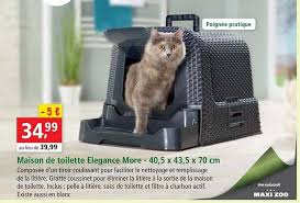 Offre Maison De Toilette Elegance More 40 5 X 43 5 X 70 Cm Chez Maxi Zoo