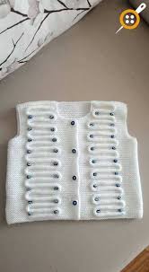 Bebek Yelegi Susleme Teknikleri Bebekler Icin Orgu Yelek Suslemeleri Baby Knitting Patterns Orgu Bebek Yelek