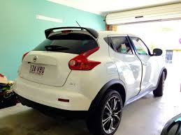 Black And Silver Rims For Car Nissan Juke Pearl White On Black And Silver Rims