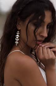 Freya Rose Warrioress Gold Moon Drops