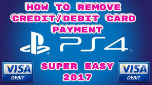 Maybe you would like to learn more about one of these? How To Delete Your Debit Card Details On Ps4 2017 Youtube