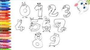 Glyphḗ, deutsch ‚eingeritztes') sind die zeichen des ältesten bekannten ägyptischen schriftsystems, das von etwa 3200 v. Wie Zeichnet Man Zahlen Zeichnen Und Ausmalen Fur Kinder Mit Mimi Cute766
