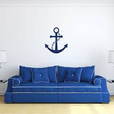 Check spelling or type a new query. Amazon Com Navy Blue Anchor Vinyl Wall Decal Sticker Large Nautical Ocean Symbol Decoration For Home Or Themed Room Home Kitchen