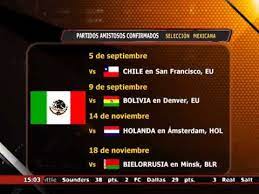 A continuación, en goal te contamos a profundidad quiénes son los jugadores que disputarán el torneo y en qué equipos militan. Se Confirmo Calendario De Partidos Amistosos De La Seleccion Mexicana Youtube