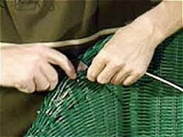 Antique chairs often were caned using the hand woven method. How To Repair Wicker Furniture Wicker Furniture Repair How To Repair Wicker Repairing Wicker Furniture