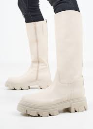 Γυναικείες Μπότες της εταιρείας Alpe 2070 Μπεζ Δέρμα | mortoglou.gr | eshop.