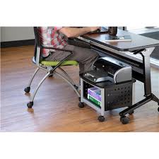 Be sure to check out the mfp's size and weight, though chances are. Scoot Underdesk Printer Stand Safco Products