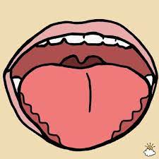 Check spelling or type a new query. Her Doctor Tells Her To Stick Out Her Tongue Then He Sees It Imprinting Tongue Teeth