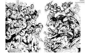 Duking it out in austin. Dc Comics Hd Coloring Pages