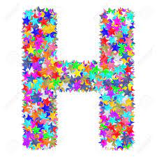 Love hd love love download love live full hd love sad love. Alphabet Symbol Letter H Composed Of Colorful Stars Isolated On White High Resolution 3d Image Stock Photo Picture And Royalty Free Image Image 100367151