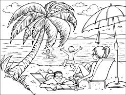 Wearing white for beach photos is a classic look and matching white clothing is easier for families. Family On Beach Stock Vector Freeimages Com