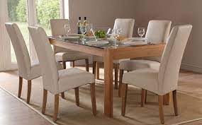 Callisto 150 Oak And Glass Dining Table And 4 Chairs Set Grange Cream Dining Room Furniture Modern Oak Dining Sets Dining Room Furniture Design