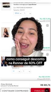 Renner 40 De Desconto