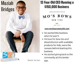Meet Moziah Bridges A 12 Year Old Entrepreneur Http Ow Ly Ck7mr 12 Year Old Olds Year Old