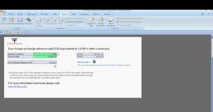 Statistical information request form : Tips To Forex Ecb Exchange Rates Free Excel Tool With Auto Query To European Central Bank