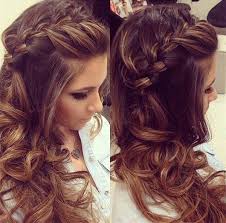 A fancy updo is great for an evening out, but there are start doing a french braid with the hair on the right side. Most Beautiful Braided Hairstyles For Long Hair