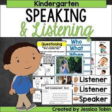It is assumed that before doing this activity, the students would this activity involves listening and some acting. Speaking And Listening Kindergarten Worksheets Teaching Resources Tpt