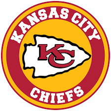 Waving flag with kansas city chiefs professional team logo. Kansas City Chiefs Circle Logo Vinyl Decal Sticker 5 Sizes Sportz For Less