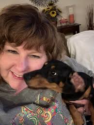 A positive active day for Zachary today. Got to surprise Zachary with Doug  Da Dogg today before his meeting. They were both so excited to see each  other❤️‍🩹🤗🐾