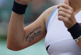 Timea bacsinszky will fight with svetlana kuznetsova for reaching the quarterfinals. Insolite Kuznetsova Le Tatouage Qui Fait La Difference We Love Tennis