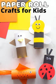 Make adorable stamp flower works of art using recycled materials like toilet paper rolls, paper towel rolls, and plastic bottle caps. Toilet Paper Roll Crafts For Kids Little Bins For Little Hands