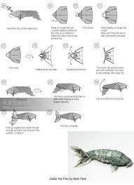 Pin By Lilo Martini On Crafty Dollar Origami Origami Fish Origami Koi Fish